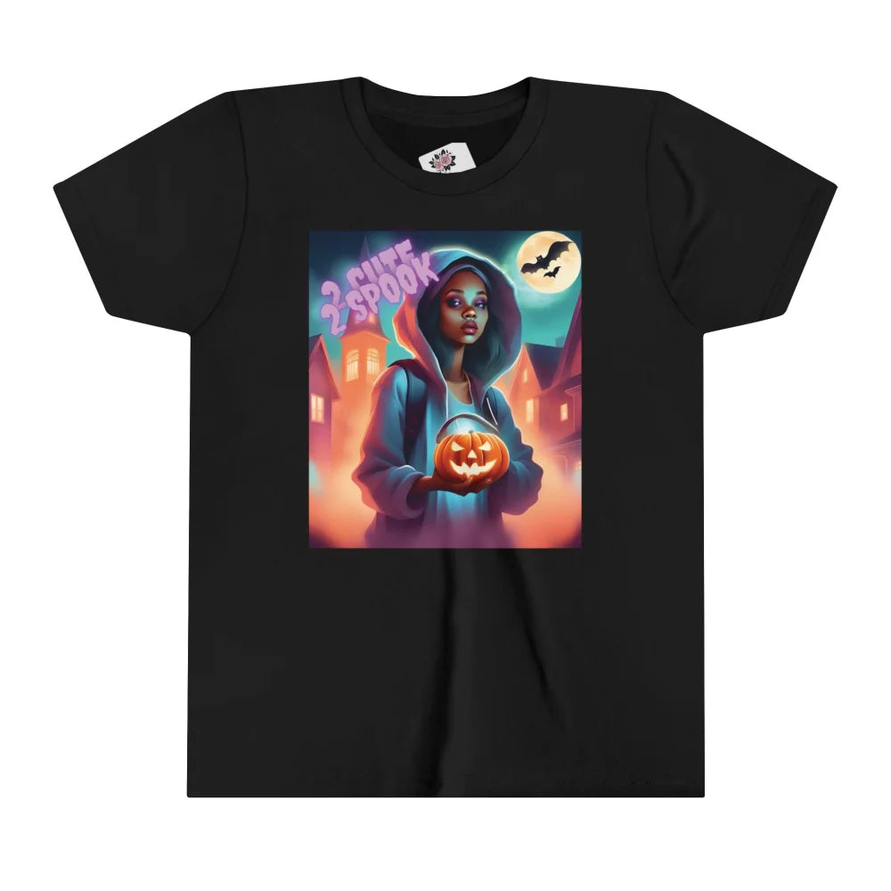 Cute Youth Tee - 2 Spook Black / S Kids Clothes