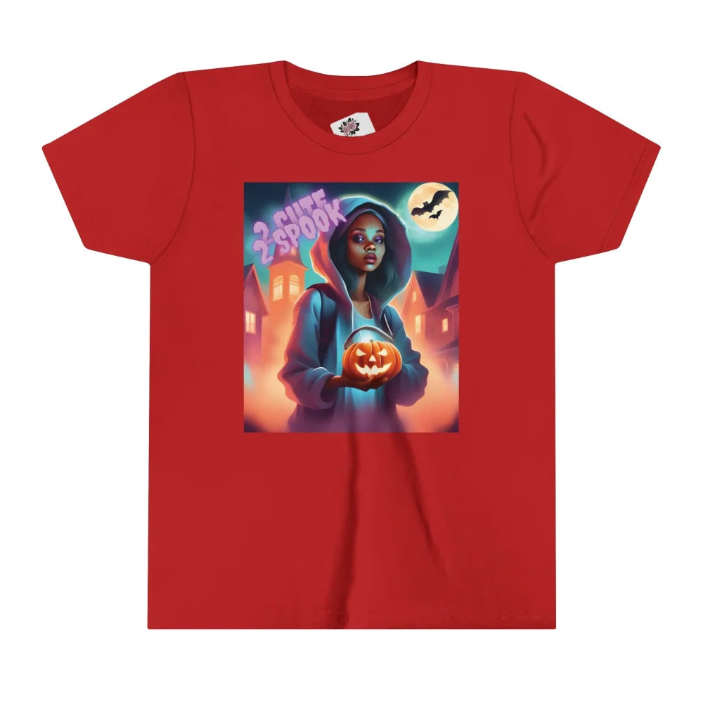 Cute Youth Tee - 2 Spook Red / S Kids Clothes