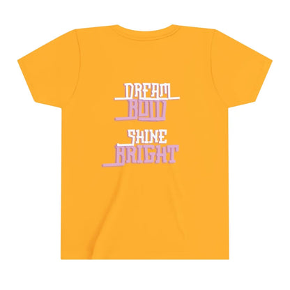 Dream Bold Shine Bright Youth Short Sleeve Tee Kids Clothes