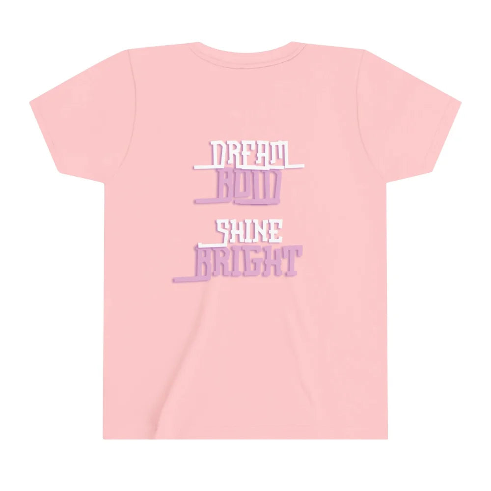 Dream Bold Shine Bright Youth Short Sleeve Tee Kids Clothes