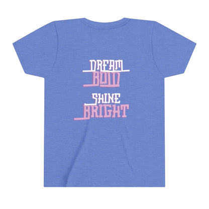 Dream Bold Shine Bright Youth Short Sleeve Tee Kids Clothes