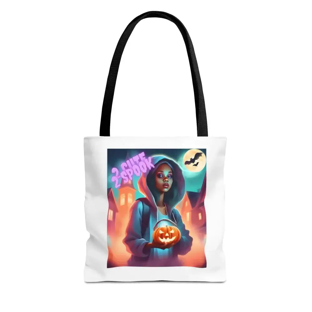 Halloween Tote Bag - 2 Cute Spook 13’’ × / Black Bags