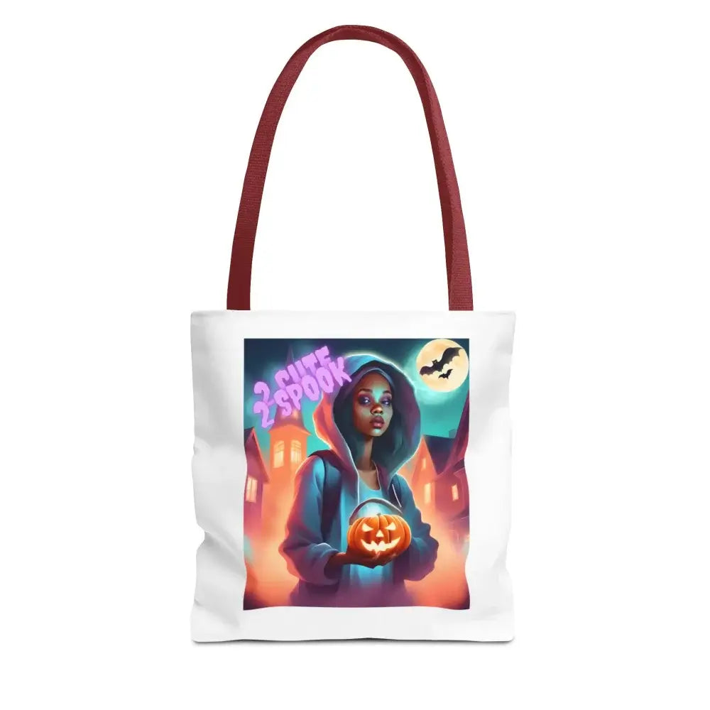 Halloween Tote Bag - 2 Cute Spook 13’’ × / Red Bags