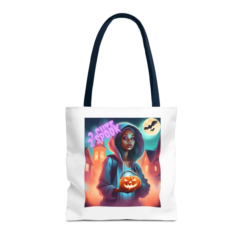 Halloween Tote Bag - 2 Cute Spook 16’’ × / Navy Bags