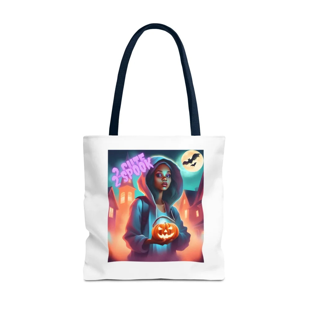 Halloween Tote Bag - 2 Cute Spook 18’’ × / Navy Bags