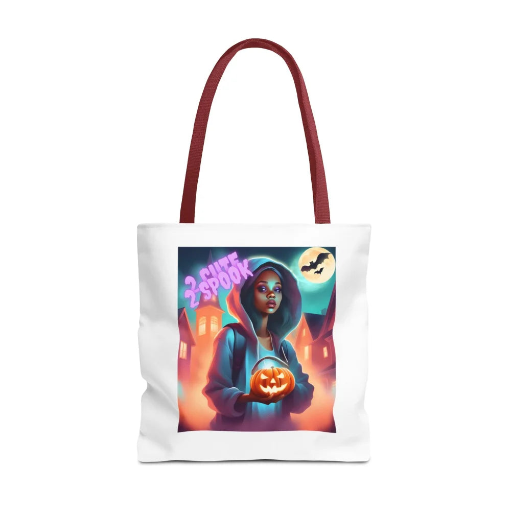 Halloween Tote Bag - 2 Cute Spook 18’’ × / Red Bags