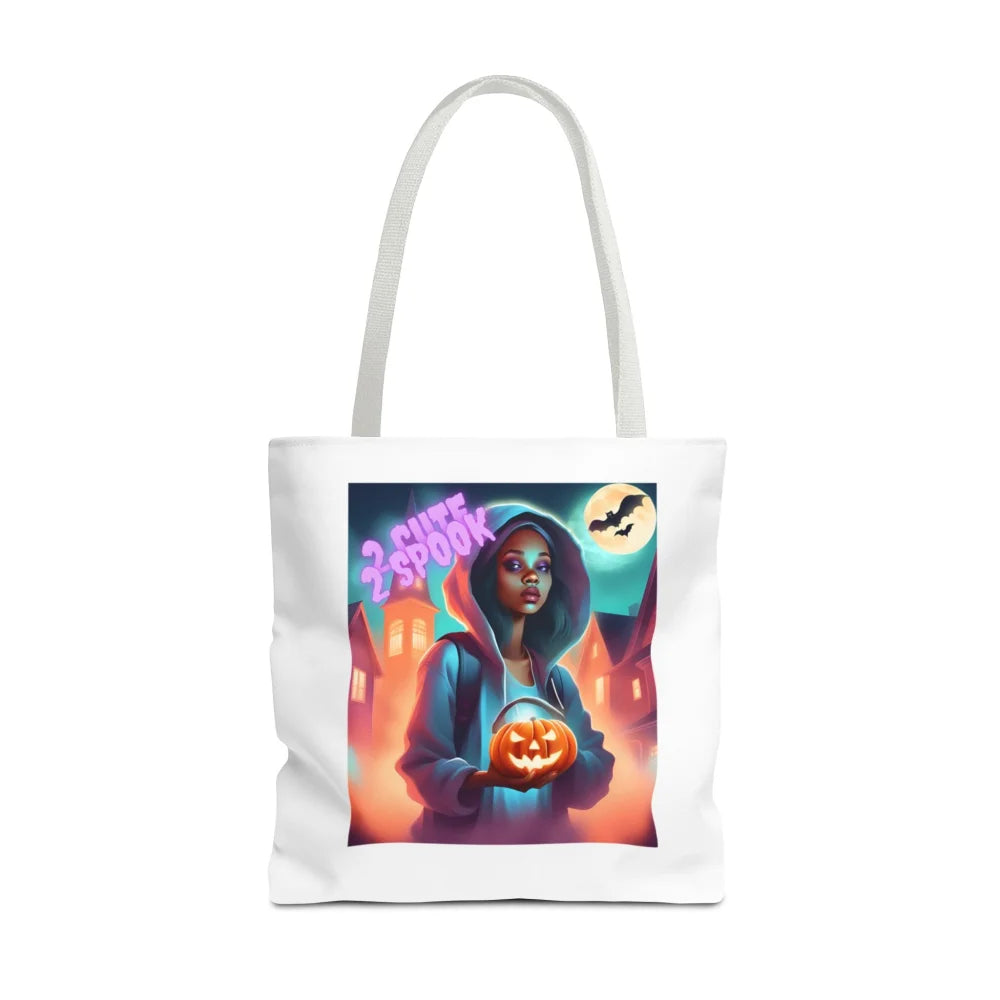 Halloween Tote Bag - 2 Cute Spook 18’’ × / White Bags