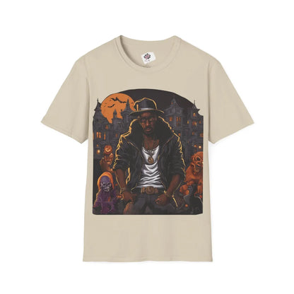 Hood Rich Urban Halloween T-Shirt Sand / S