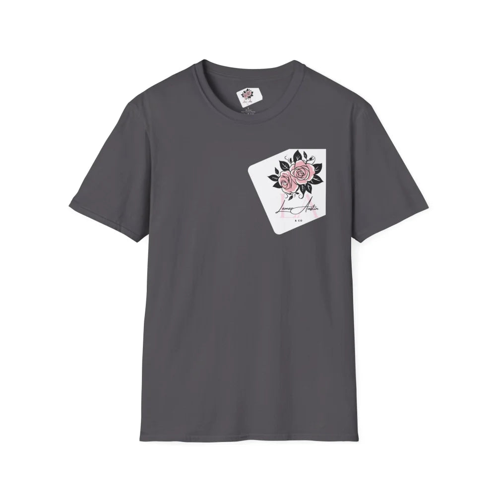 Lamar Austin & Co. Logo T-Shirt Charcoal / Xs