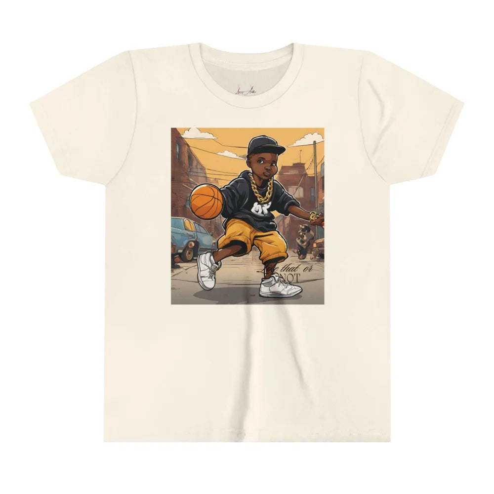 Philly Hustle - Urban Style Boy Basketball Teekids Heavy Cotton™ Tee Natural / S Kids Clothes