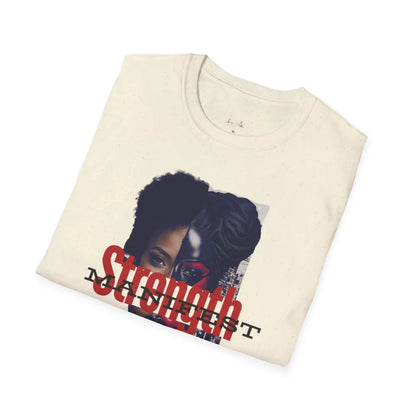 Strength Manifest Softstyle T-Shirt - Edgy Modern I’m Changed Design