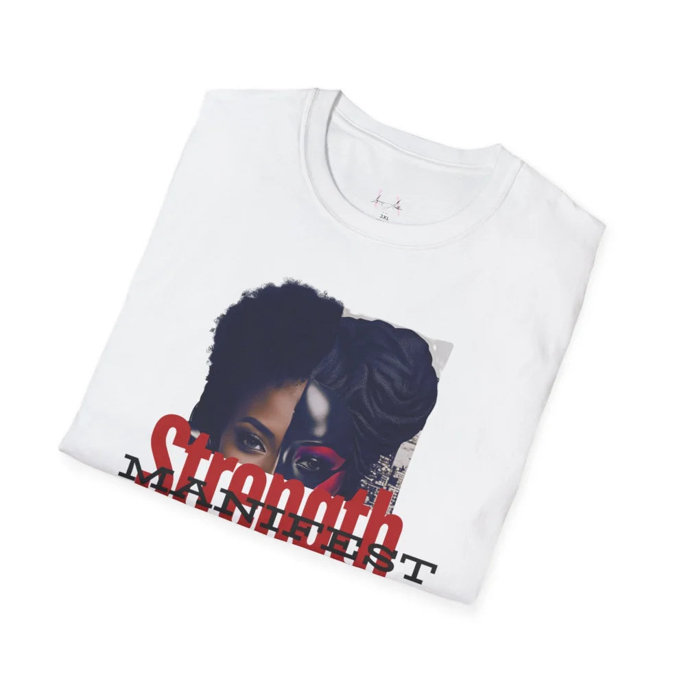 Strength Manifest Softstyle T-Shirt - Edgy Modern I’m Changed Design