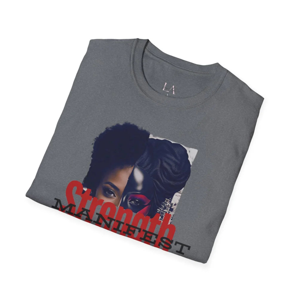 Strength Manifest Softstyle T-Shirt - Edgy Modern I’m Changed Design