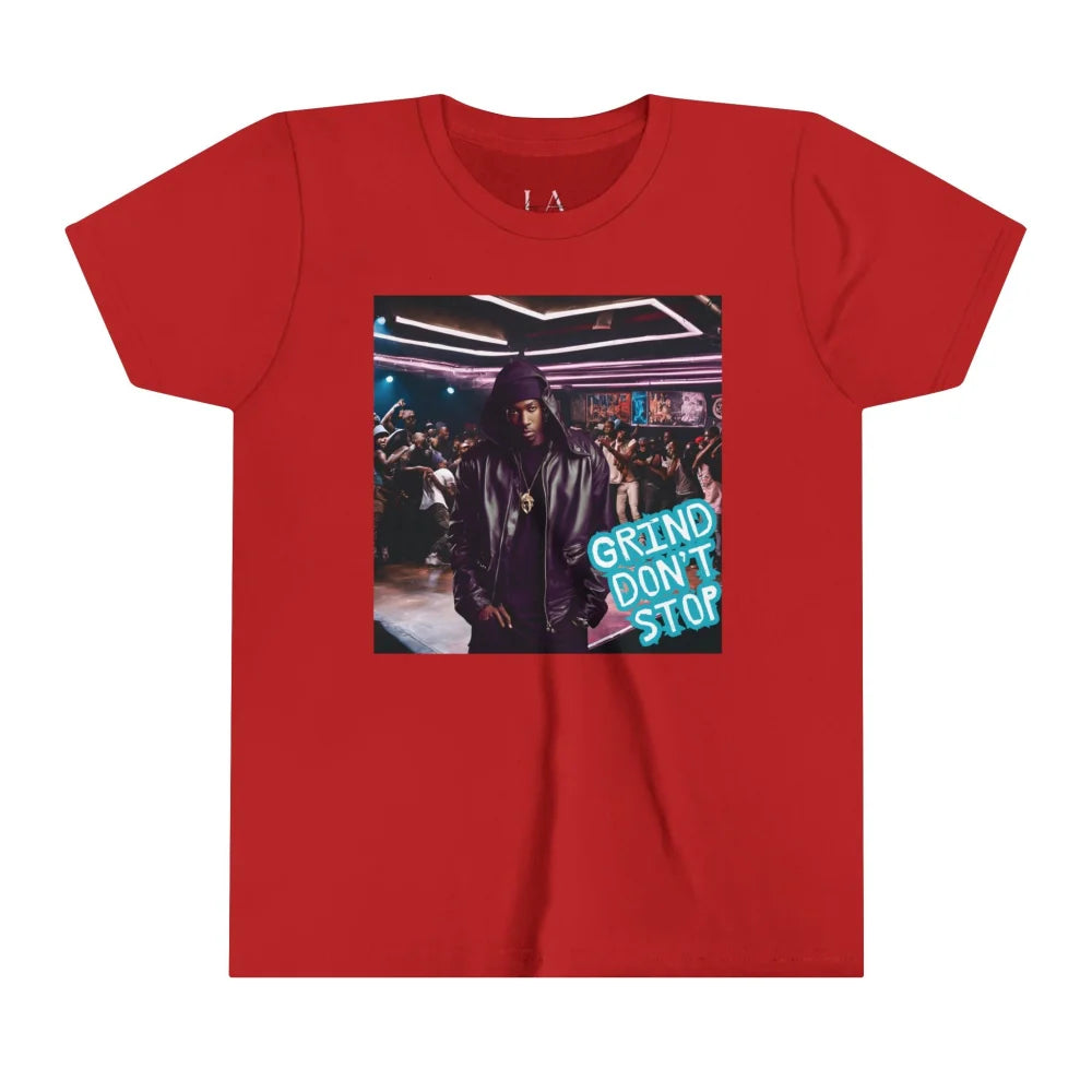 Urban Underground Rap Youth Tee Shirt Red / S Kids Clothes